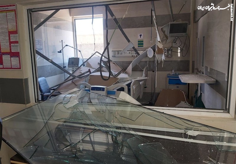 خسارت ۸۰ میلیارد تومانی به بیمارستانی فارابی کرمانشاه