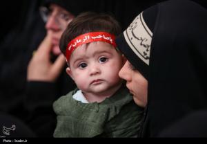 آخرین شب مراسم عزاداری محرم در حسینیه امام خمینی(ره) +عکس