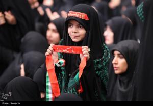 آخرین شب مراسم عزاداری محرم در حسینیه امام خمینی(ره) +عکس