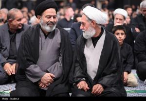 آخرین شب مراسم عزاداری محرم در حسینیه امام خمینی(ره) +عکس