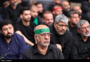 آخرین شب مراسم عزاداری محرم در حسینیه امام خمینی(ره) +عکس