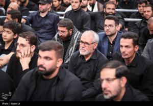 آخرین شب مراسم عزاداری محرم در حسینیه امام خمینی(ره) +عکس