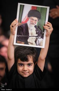آخرین شب مراسم عزاداری محرم در حسینیه امام خمینی(ره) +عکس
