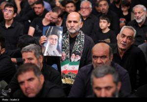 آخرین شب مراسم عزاداری محرم در حسینیه امام خمینی(ره) +عکس
