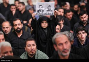 آخرین شب مراسم عزاداری محرم در حسینیه امام خمینی(ره) +عکس