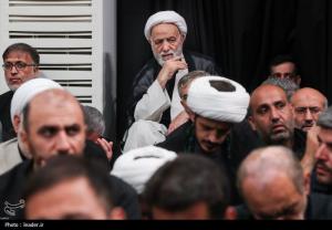 آخرین شب مراسم عزاداری محرم در حسینیه امام خمینی(ره) +عکس