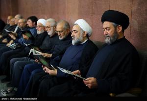 مراسم ختم آیت الله سید محمدباقر حجتی +عکس