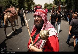 عزاداری کاروان بنی‌اسد در روز سوم شهات امام حسین(ع) +عکس