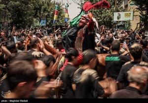 عزاداری کاروان بنی‌اسد در روز سوم شهات امام حسین(ع) +عکس