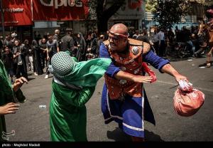 عزاداری کاروان بنی‌اسد در روز سوم شهات امام حسین(ع) +عکس