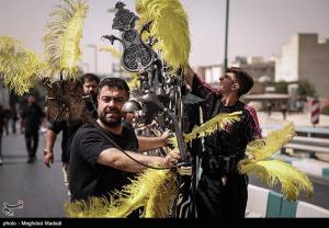 عزاداری کاروان بنی‌اسد در روز سوم شهات امام حسین(ع) +عکس
