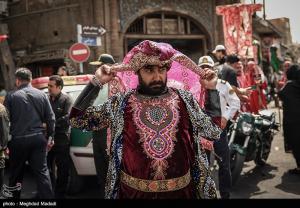 عزاداری کاروان بنی‌اسد در روز سوم شهات امام حسین(ع) +عکس