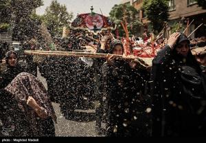عزاداری کاروان بنی‌اسد در روز سوم شهات امام حسین(ع) +عکس