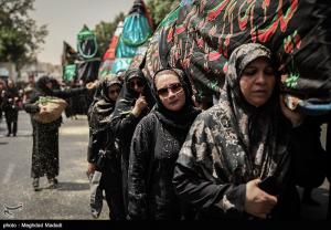 عزاداری کاروان بنی‌اسد در روز سوم شهات امام حسین(ع) +عکس