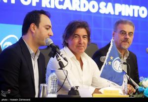 مراسم معارفه ریکاردو ساپینتو سرمربی استقلال +عکس