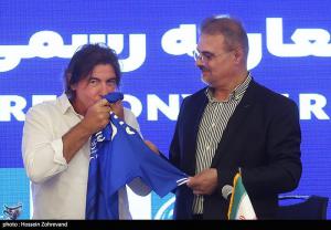 مراسم معارفه ریکاردو ساپینتو سرمربی استقلال +عکس