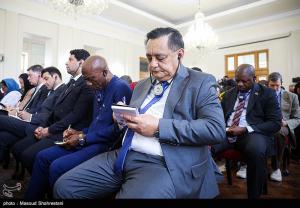 نشست وزیر امورخارجه با سفرای کشورهای خارجی +عکس