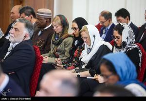 نشست وزیر امورخارجه با سفرای کشورهای خارجی +عکس