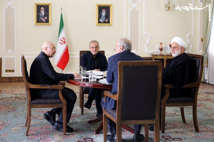 جلسه سران قوا به میزبانی رئیس جمهور برگزار شد