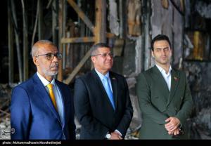 بازدید سفرای ۲۸ کشور از ساختمان شیشه ای صداوسیما +عکس