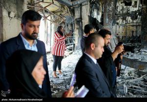 بازدید سفرای ۲۸ کشور از ساختمان شیشه ای صداوسیما +عکس