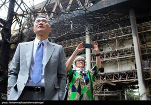 بازدید سفرای ۲۸ کشور از ساختمان شیشه ای صداوسیما +عکس