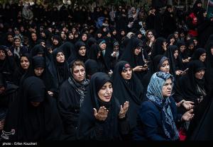 مراسم عزاداری برای ۱۸ شهید حملات رژیم صهیونیستی در محله نارمک +عکس