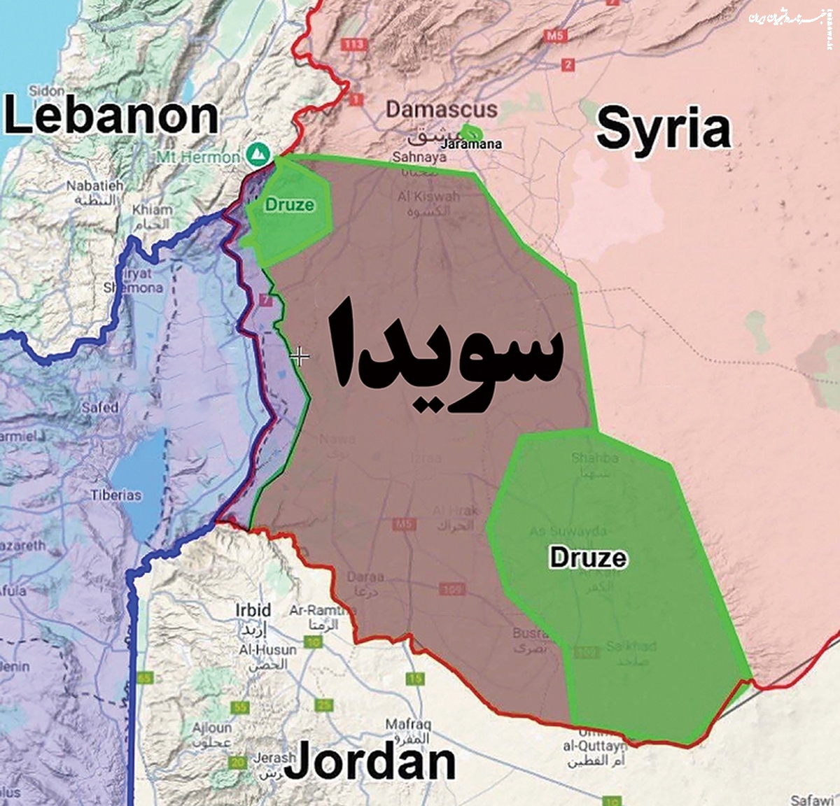 اسرائیل و سویدای سوریه!