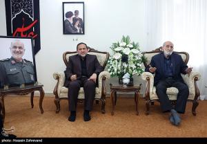 دیدار جمعی از مدیران رسانه‌های کشور با خانواده شهید سلامی