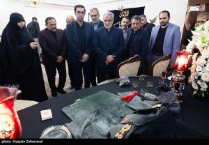 دیدار جمعی از مدیران رسانه‌های کشور با خانواده شهید سلامی