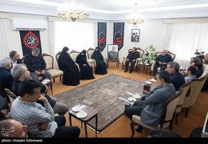 دیدار جمعی از مدیران رسانه‌های کشور با خانواده شهید سلامی