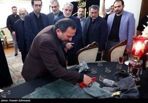 دیدار جمعی از مدیران رسانه‌های کشور با خانواده شهید سلامی