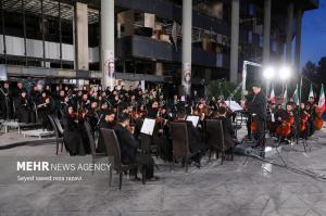 آیین بزرگداشت شهدای رسانه در نبرد با رژیم صهیونیستی +عکس