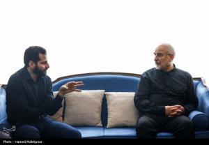 حضور قالیباف در منزل سرداران شهید رشید، سلامی و محققی +عکس