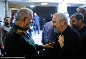 بزرگداشت چهلمین روز شهادت سردار باقری +عکس