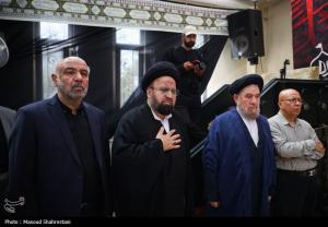 مراسم تشییع پیکر احمد توکلى +عکس