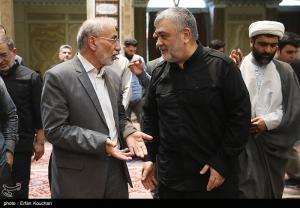 مراسم سالگرد شهادت اسماعیل هنیه و چهلم سردار ایزدی +عکس