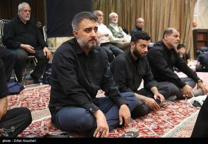 مراسم سالگرد شهادت اسماعیل هنیه و چهلم سردار ایزدی +عکس