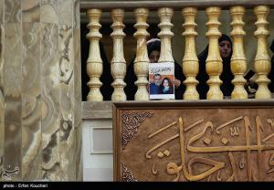 مراسم سالگرد شهادت اسماعیل هنیه و چهلم سردار ایزدی +عکس