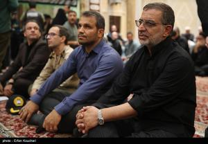 مراسم سالگرد شهادت اسماعیل هنیه و چهلم سردار ایزدی +عکس