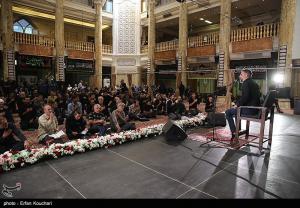 مراسم سالگرد شهادت اسماعیل هنیه و چهلم سردار ایزدی +عکس