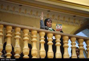 مراسم سالگرد شهادت اسماعیل هنیه و چهلم سردار ایزدی +عکس