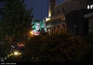 مراسم سالگرد شهادت اسماعیل هنیه و چهلم سردار ایزدی +عکس