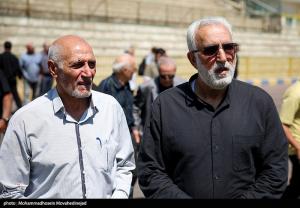 تشییع پیکر مرحوم داریوش مصطفوی رئیس پیشین فدراسیون فوتبال ایران +عکس