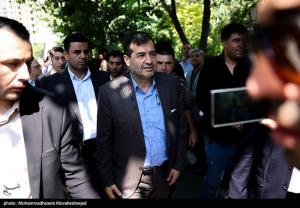 تشییع پیکر مرحوم داریوش مصطفوی رئیس پیشین فدراسیون فوتبال ایران +عکس