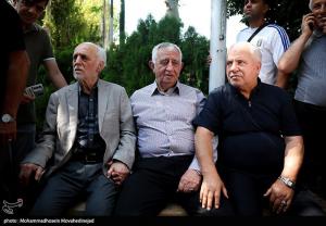 تشییع پیکر مرحوم داریوش مصطفوی رئیس پیشین فدراسیون فوتبال ایران +عکس