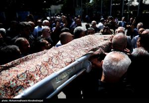 تشییع پیکر مرحوم داریوش مصطفوی رئیس پیشین فدراسیون فوتبال ایران +عکس