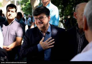 تشییع پیکر مرحوم داریوش مصطفوی رئیس پیشین فدراسیون فوتبال ایران +عکس