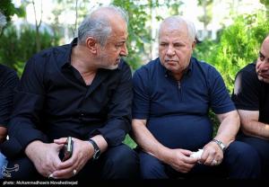 تشییع پیکر مرحوم داریوش مصطفوی رئیس پیشین فدراسیون فوتبال ایران +عکس