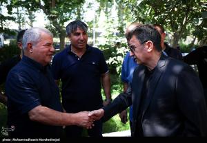 تشییع پیکر مرحوم داریوش مصطفوی رئیس پیشین فدراسیون فوتبال ایران +عکس